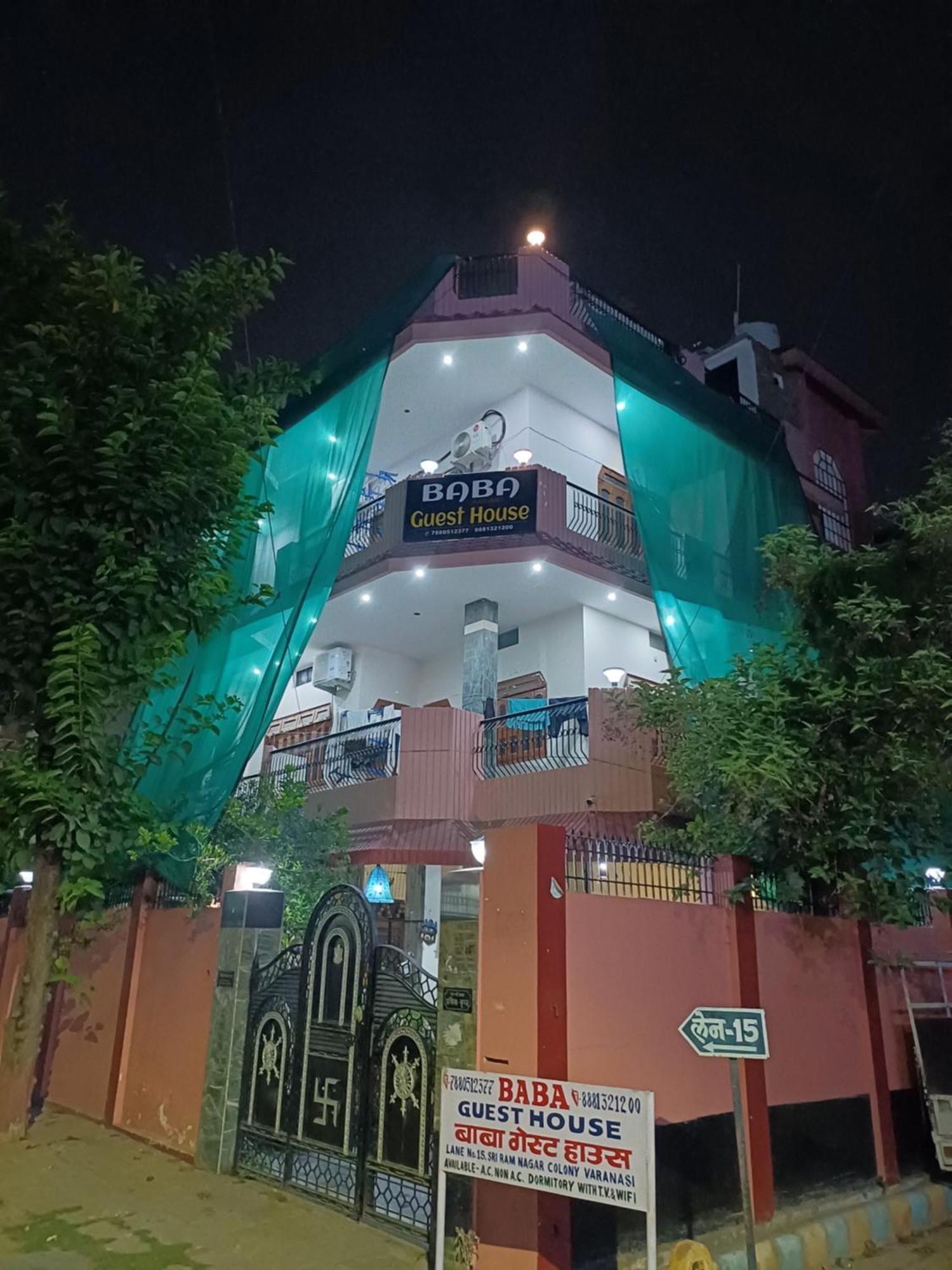Baba Paying Guest House Varanasi Exteriör bild